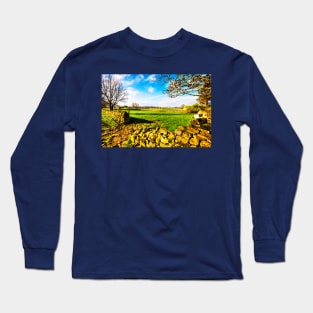 Wensleydale Yorkshire Dales National Park Long Sleeve T-Shirt